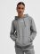 Hummel Elemental pamut kapucnis szürke unisex pulóver