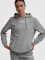 Hummel Elemental pamut kapucnis szürke unisex pulóver