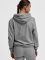 Hummel Elemental pamut kapucnis szürke unisex pulóver