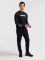 Hummel Elemental pamut fekete unisex pulóver