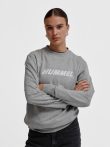 Hummel Elemental pamut szürke unisex pulóver