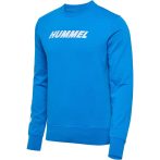 Hummel Elemental pamut kék unisex pulóver