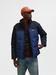 Hummel Puff steppelt sötétkék unisex dzseki