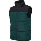 Hummel Puff steppelt fekete/zöld férfi mellény