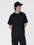 Hummel Tech laza fekete unisex póló