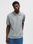 Hummel Loose bee fehér unisex galléros póló