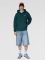 Hummel Loose Sportswear kapunis sötétzöld unisex pulóver