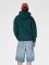 Hummel Loose Sportswear kapunis sötétzöld unisex pulóver