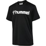 Hummel Logo fekete férfi póló