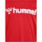 Hummel Logo piros férfi póló