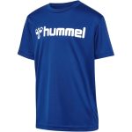 Hummel Logo kék férfi póló