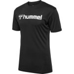 Hummel Logo fekete gyerek póló