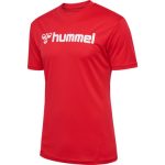 Hummel Logo piros gyerek póló