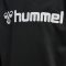 Hummel Logo kapucnis fekete gyerek pulóver