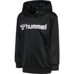 Hummel Logo kapucnis fekete gyerek pulóver