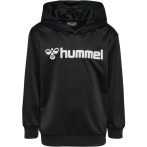 Hummel Logo kapucnis fekete gyerek pulóver