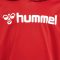 Hummel Logo kapucnis piros gyerek pulóver