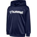 Hummel Logo kapucnis sötétkék gyerek pulóver