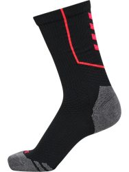 Hummel Pro fekete/pink tréning zokni