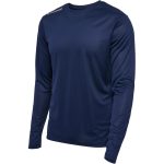 Hummel Run hosszú ujjú sötétkék férfi futópóló