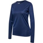 Hummel Run hosszú ujjú sötétkék női futópóló