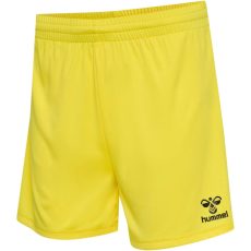 Hummel Essential sárga női rövidnadrág