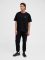 Hummel Tech laza fekete unisex póló