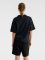 Hummel Tech laza fekete unisex póló