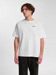 Hummel Tech laza fehér unisex póló