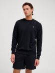 Hummel Pulse pamut fekete unisex pulóver