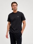 Hummel Pulse pamut fekete unisex póló