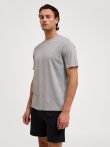 Hummel Pulse pamut szürke unisex póló