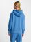 Hummel Pulse pamut kapucnis világoskék női pulóver Hummel Pulse pamut kapucnis világoskék női pulóver