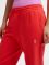 Hummel Pulse pamut piros női jogging nadrág