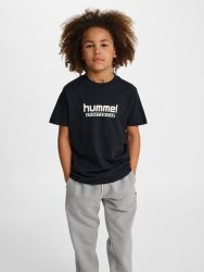 Hummel Junior Base pamut fekete gyerek póló