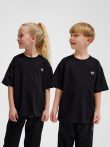 Hummel Jr Loose Bee pamut fekete gyerek póló