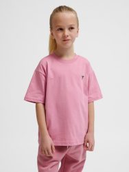 Hummel Jr Loose Bee pamut rózsaszín gyerek póló