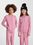   Hummel Junior Archive cipzáras rózsaszín gyerek szabadidő felső