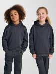   Hummel Junior Interlock kapucnis sötétszürke gyerek pulóver