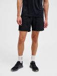 Hummel Pulse fekete unisex tréning rövidnadrág
