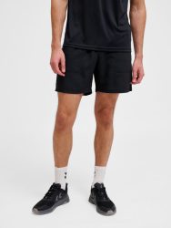 Hummel Pulse fekete unisex tréning rövidnadrág