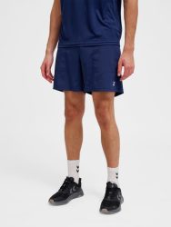 Hummel Pulse sötétkék unisex tréning rövidnadrág