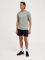 Hummel Pulse szürke unisex tréning póló