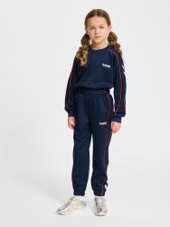 Hummel Junior Interlock Adjust sötétkék gyerek melegítőnadrág