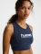 Hummel Pulse pamut Logo sötétkék sportmelltartó