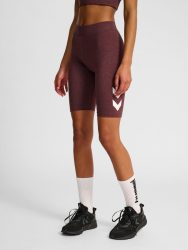 Hummel Pulse pamut Logo derékközépig érő feszes női rövidnadrág