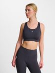   Hummel Pulse közepes tartású sötétszürke sportmelltartó