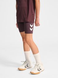 Hummel Jr Logo pamut feszes lány rövidnadrág