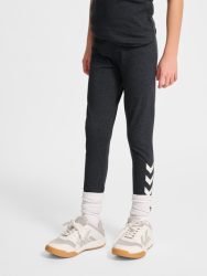 Hummel Junior Logo pamut feszes lány nadrág
