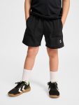 Hummel Jr Pulse fekete gyerek szabadidő rövidnadrág